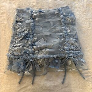 SOCIAL SEASON MINI SKIRT - BLUE
SUGAR THRILLZ